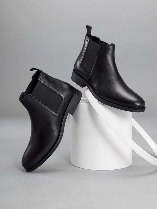 Chelsea Boots Men's Leather Ankle Boots